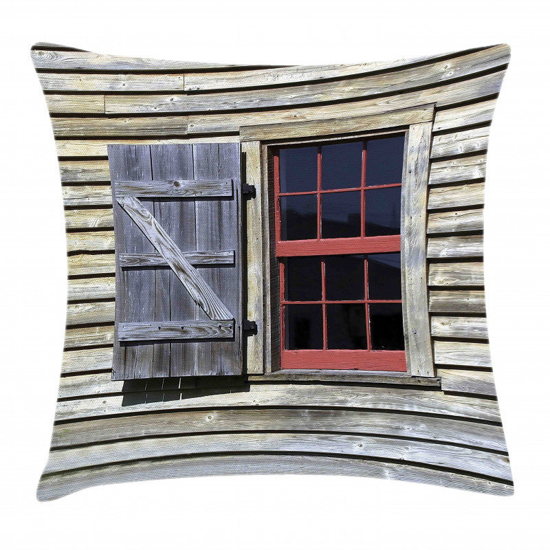 Village Cottage Shutter Pillow Cover