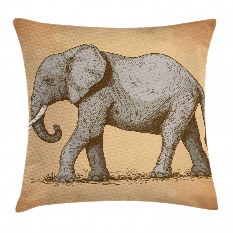 Sketch Art Animal Pillow Cover