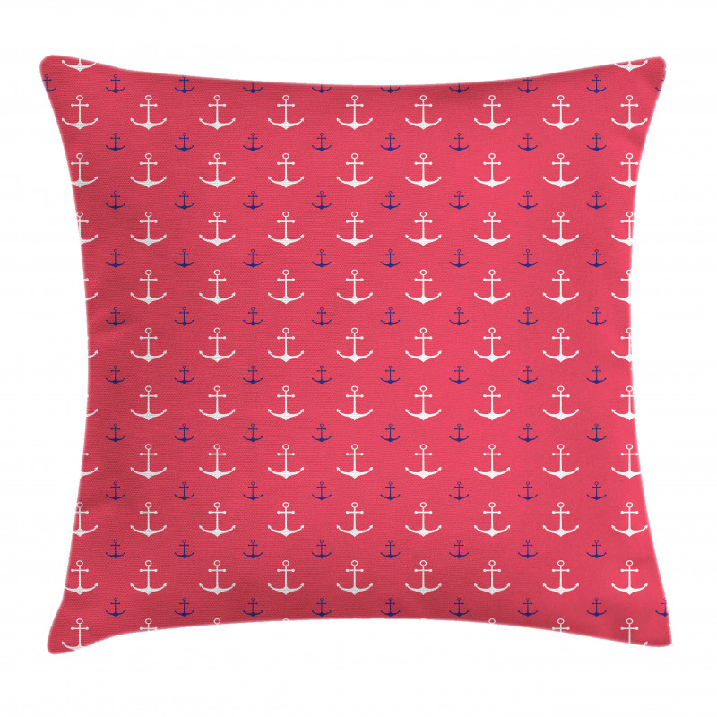Symmetric Nautical Items Art Pillow Cover