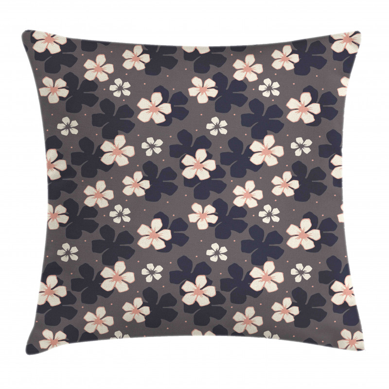 Continuous Cherry Blossom Pillow Cover