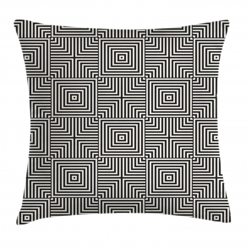 Ornamental Stripes Art Pillow Cover