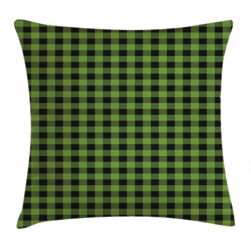 Natural Plaid Inspired Pillow Cover