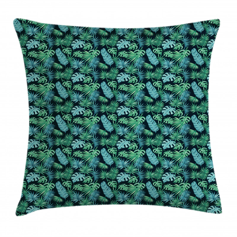 Hawaiian Island Leaves Pillow Cover