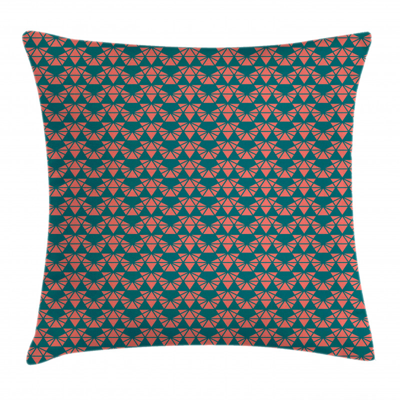 Simple Modern Triangles Pillow Cover