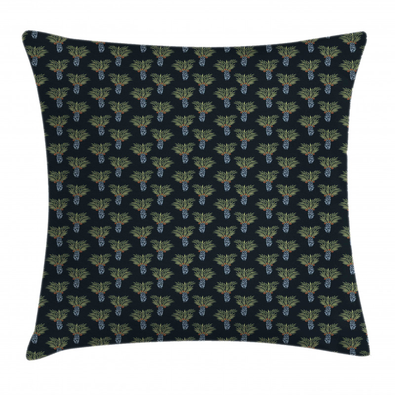 Palm Trees Island Botany Pillow Cover