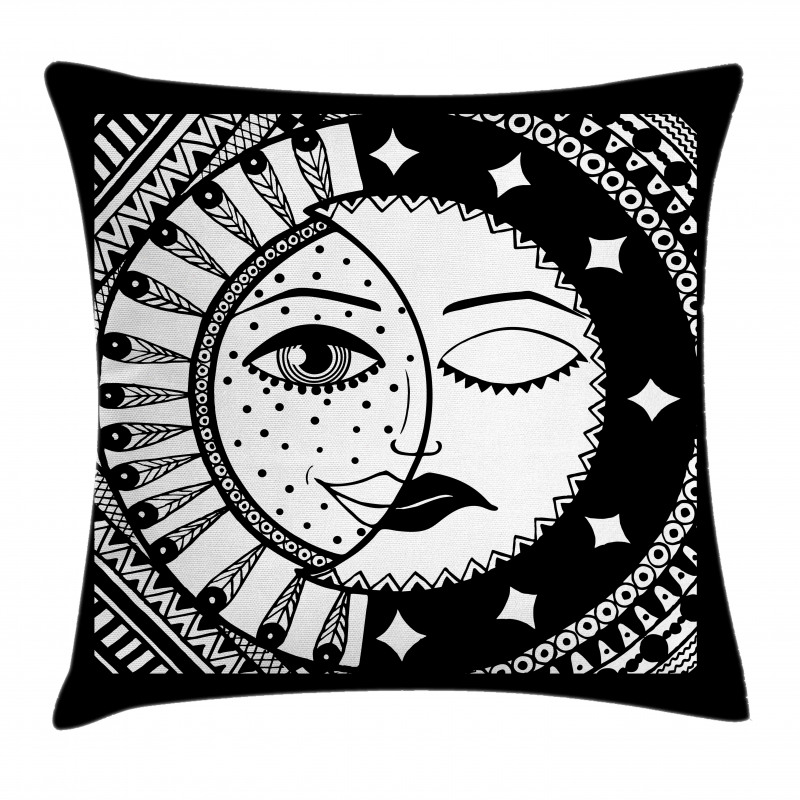 Themed Crescent Pillow Cover