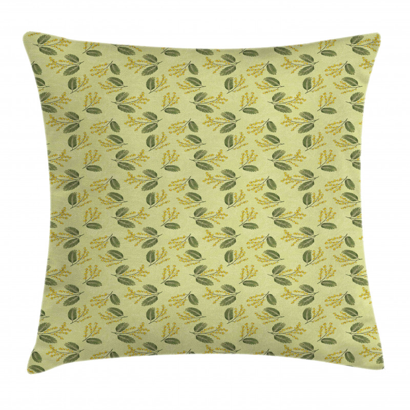 Exotic Tiny Flora Art Pillow Cover