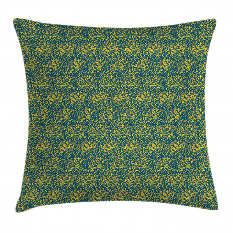 Floating Leaves Pillow Cover