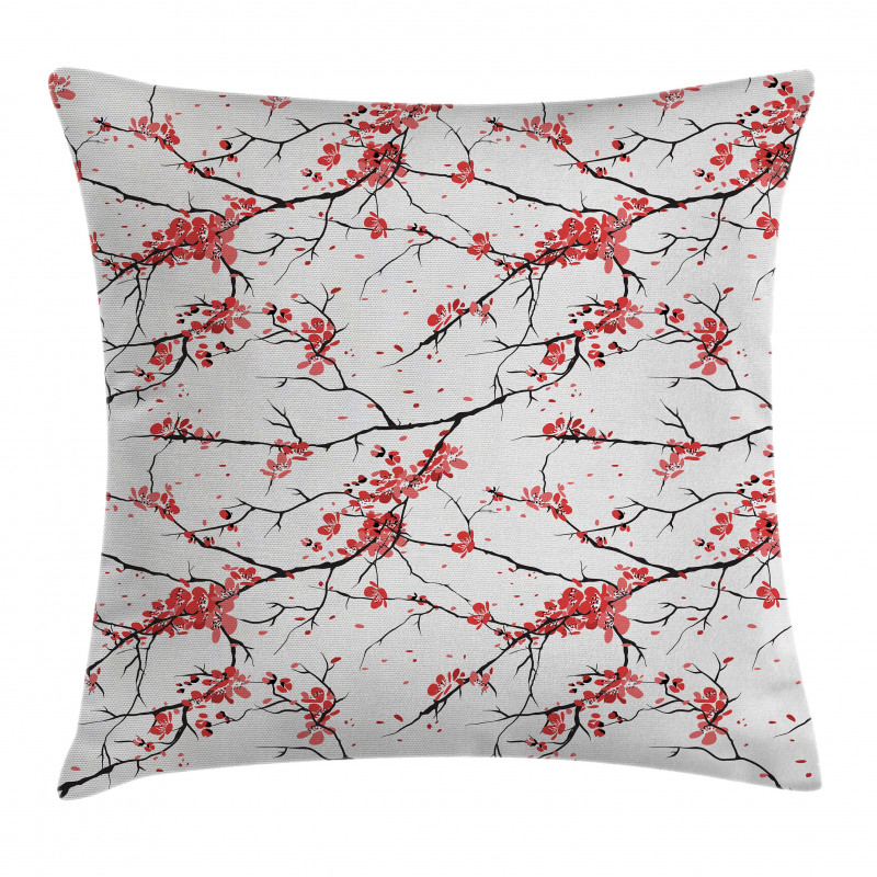 Windy April Weather Pillow Cover
