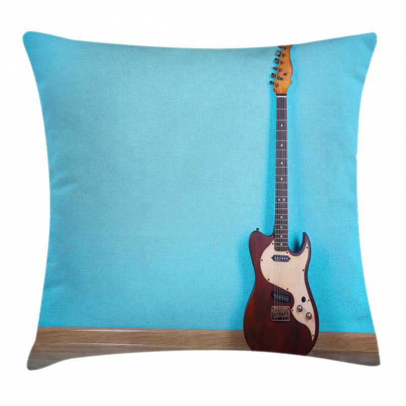 Rock Band Instrument Photo Pillow Cover