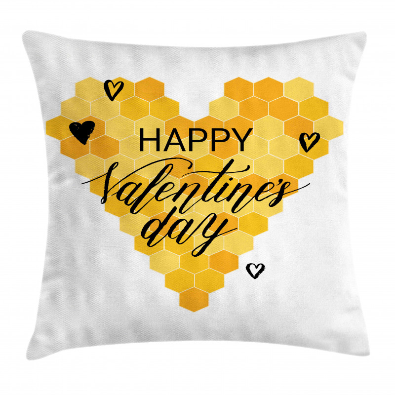 Happy Valentine's Day Pillow Cover