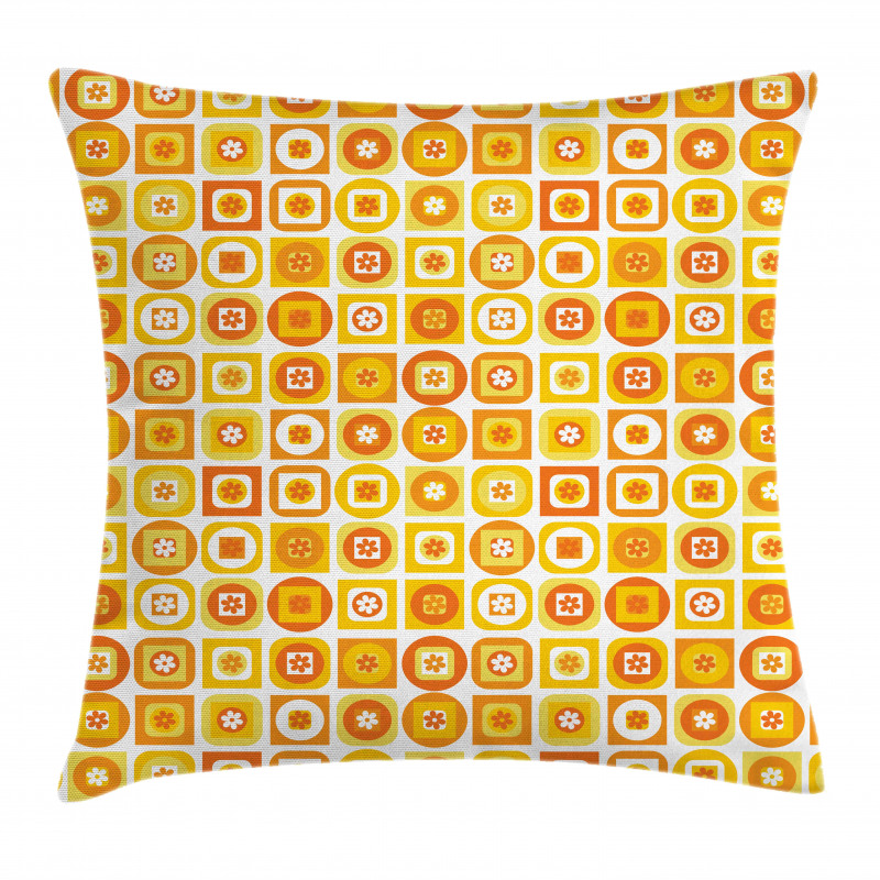 Cubes Squares Geometric Art Pillow Cover