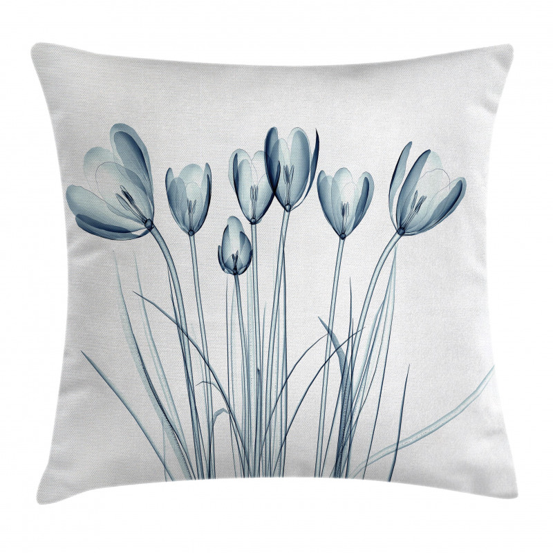 Tulips with Solar Effect Pillow Cover