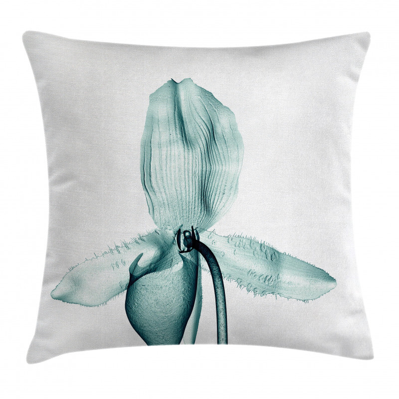 Modern Flower X-Ray Pillow Cover