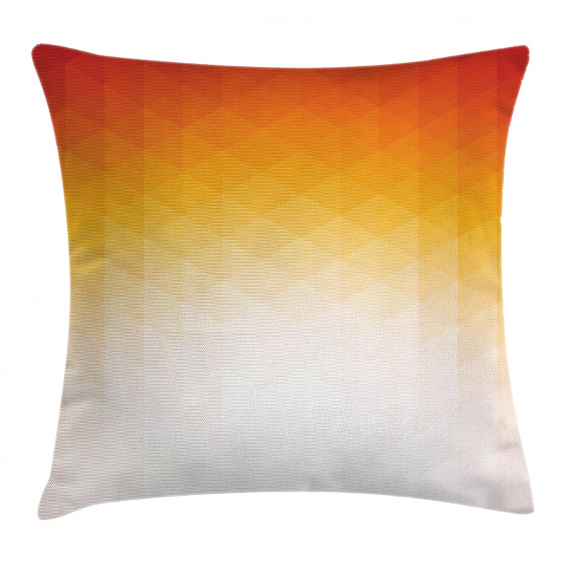 Digital Retro Triangle Pillow Cover