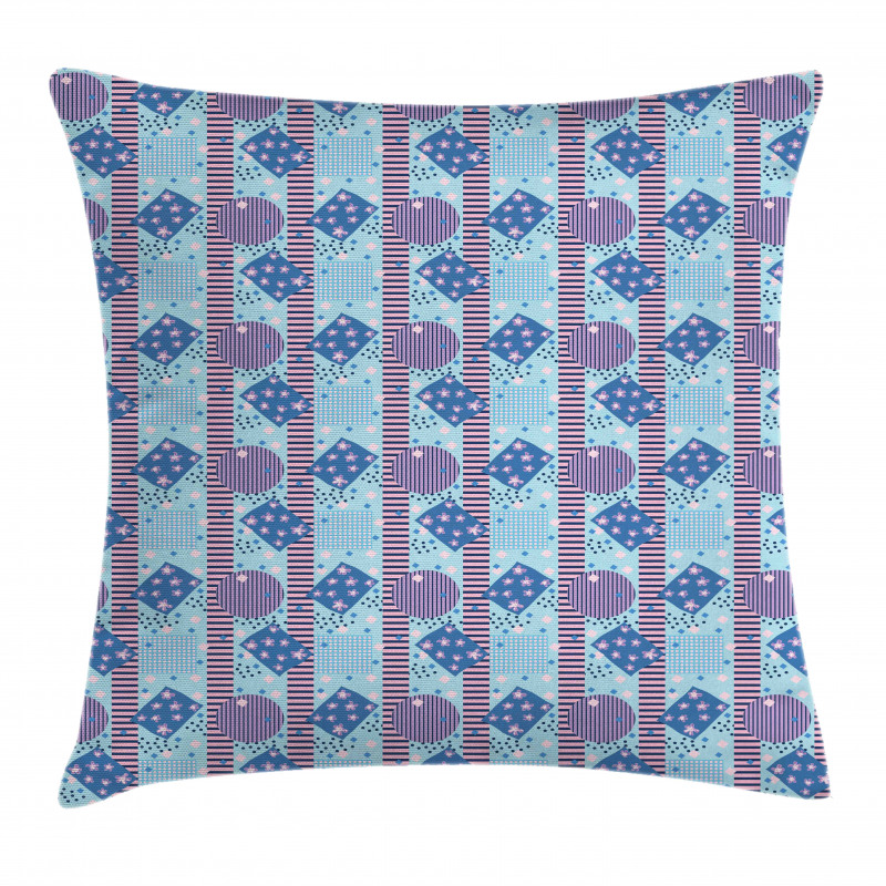 Pastel Abstract Memphis Pillow Cover