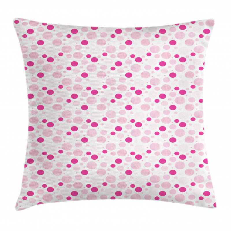 Pastel Geometric Ovals Pillow Cover