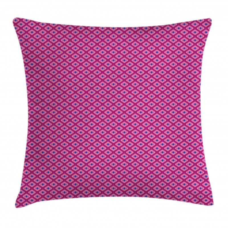 Geometric Floral Mosaic Pillow Cover