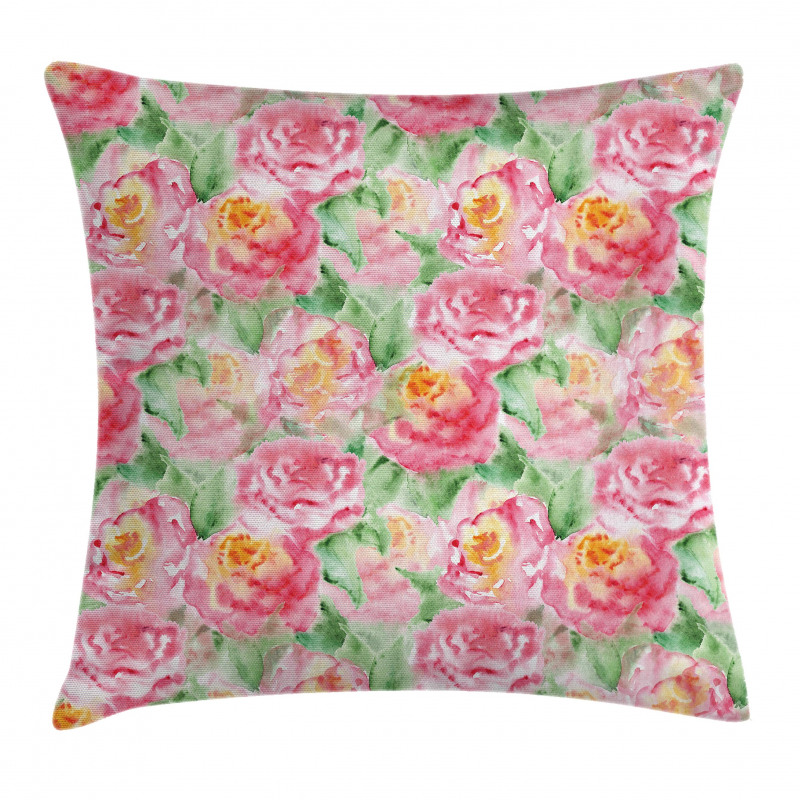 Soft Blossoming Pillow Cover