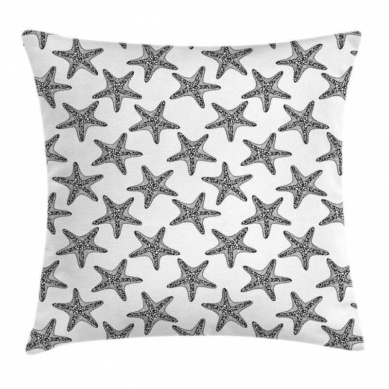 Zentangle Aquatic Creature Pillow Cover