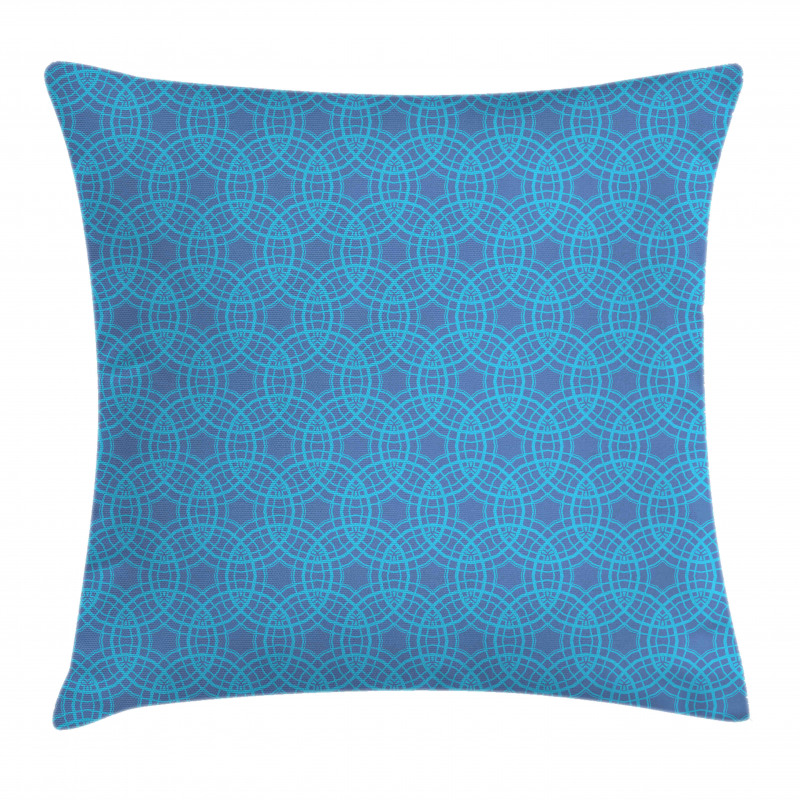 Medallion Grid Pattern Pillow Cover