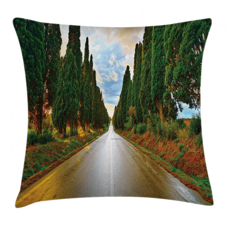 Europe Country Village Pillow Cover