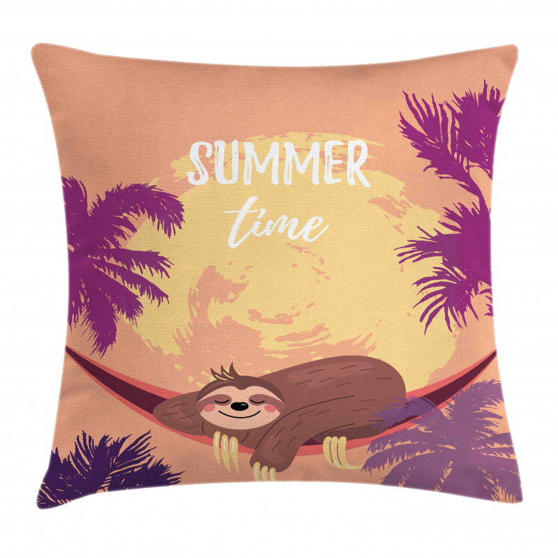 Summer Time Chilling Pillow Cover