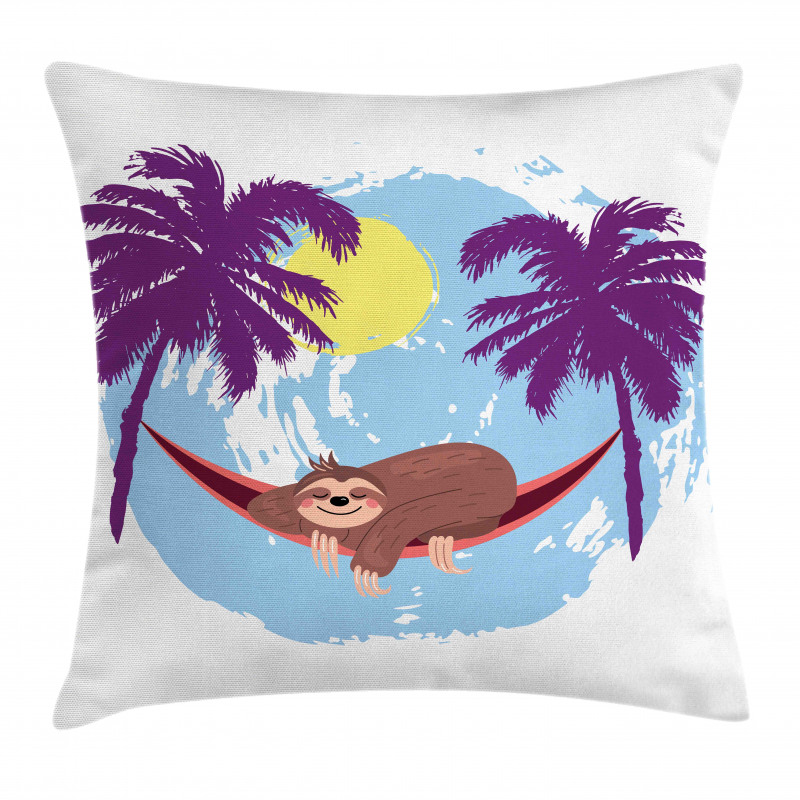 Hammock and Chill Art Pillow Cover