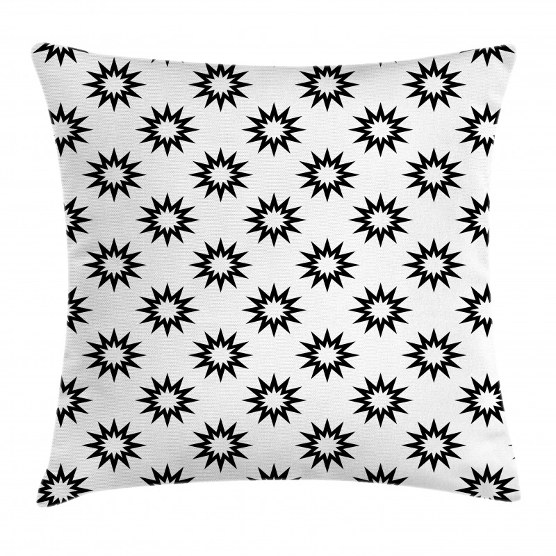 Zigzag Blast Formations Pillow Cover