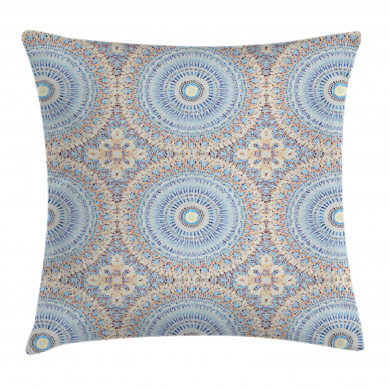 Ethnic Shapes Dotted Motifs Pillow Cover