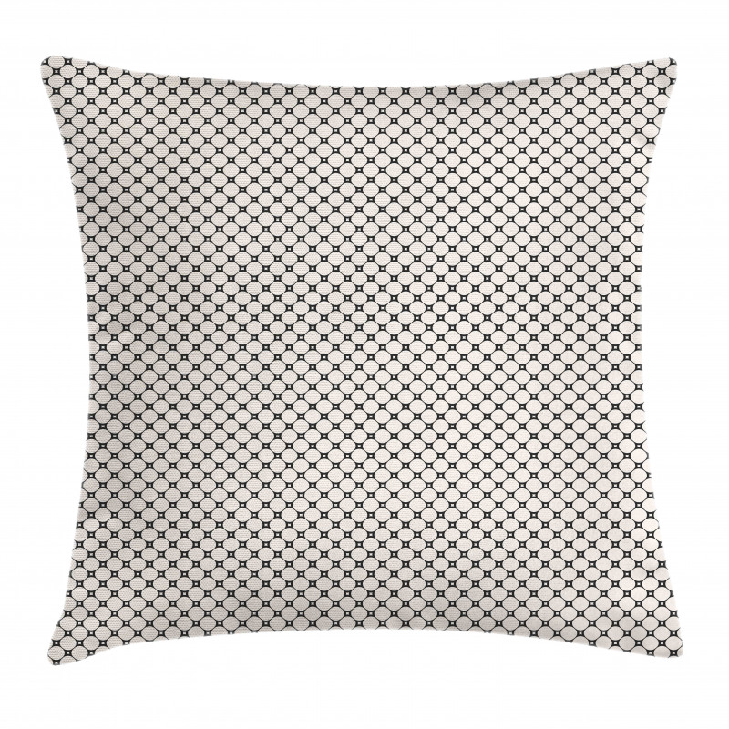 Rhythmic Mesh Design Nets Pillow Cover