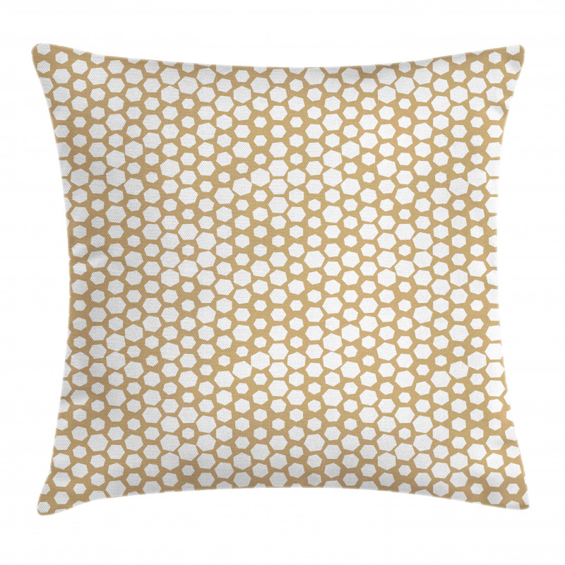 Geometry Hexagon Motifs Pillow Cover