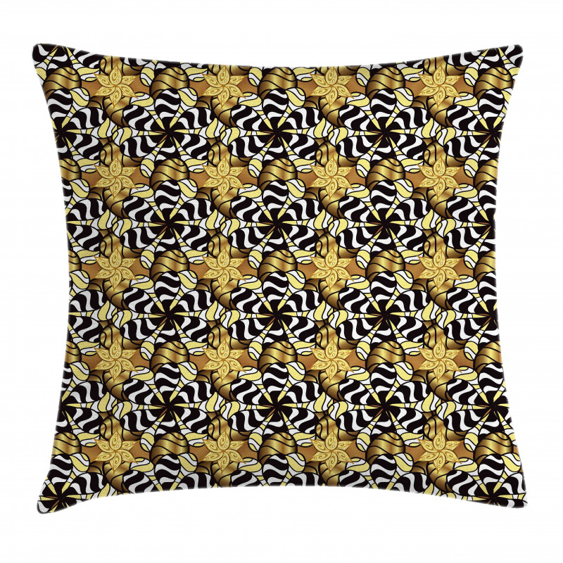 Eclectic Style Motifs Art Pillow Cover