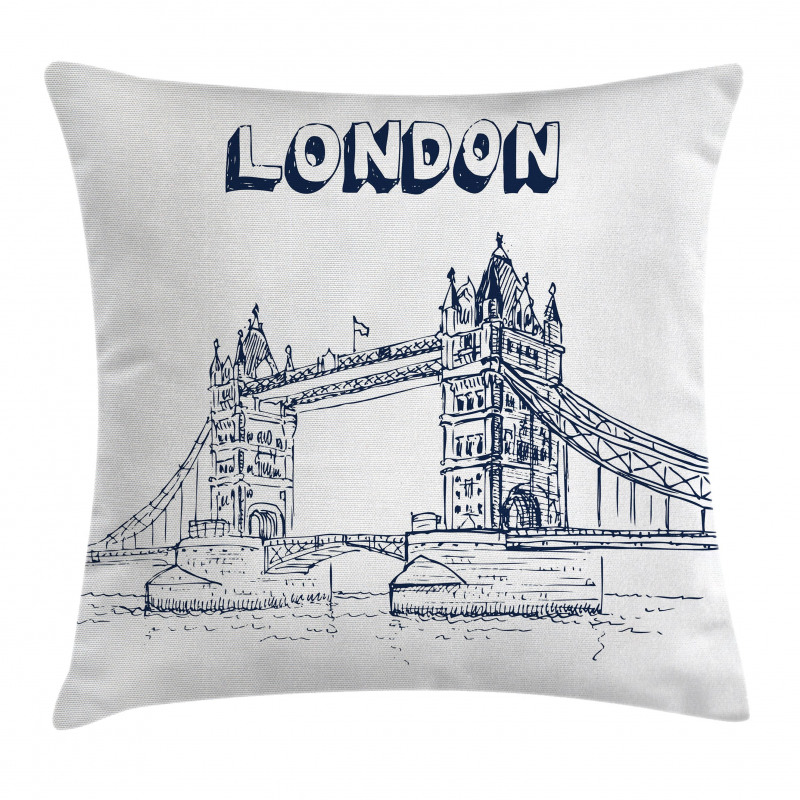 Europe Big Ben Landmark Pillow Cover
