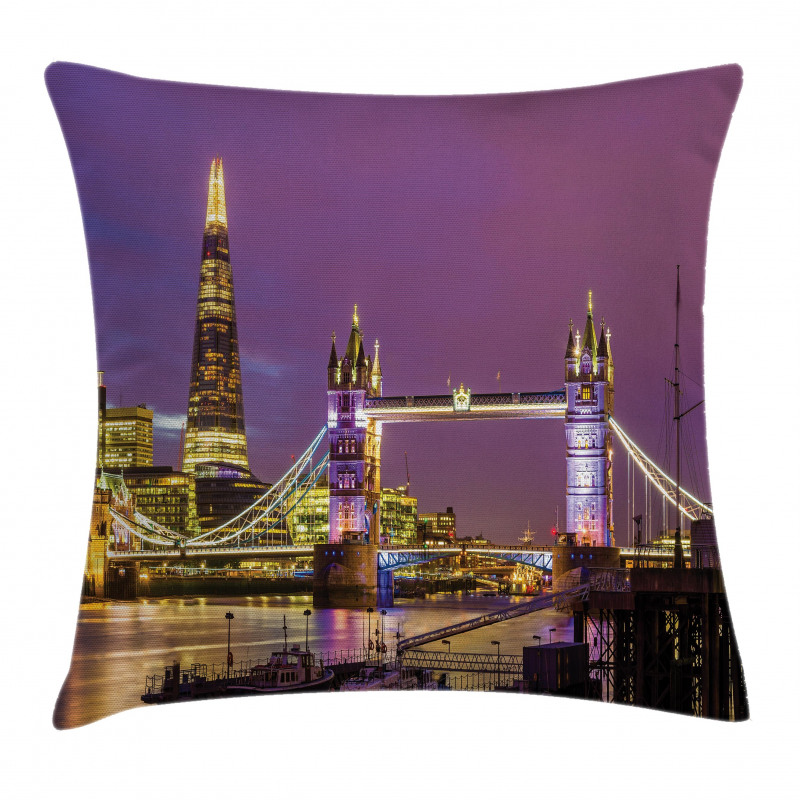Tower Bridge in London Pillow Cover