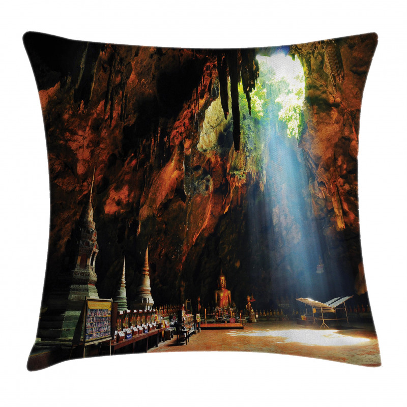 Tham Khao Luang Cave Pillow Cover