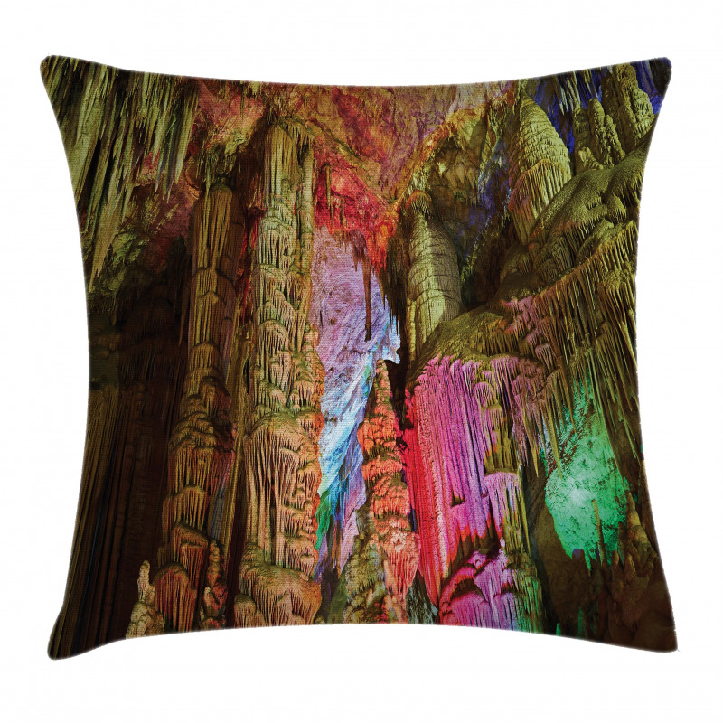 Geologic Cistern Rain Pillow Cover