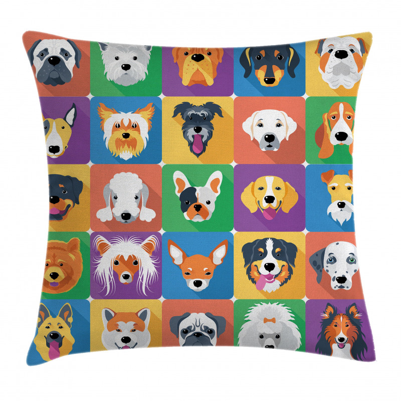 Terrier Labrador Breed Pets Pillow Cover