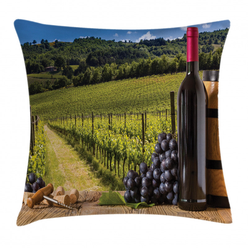Vineyard Tuscany Grape Pillow Cover