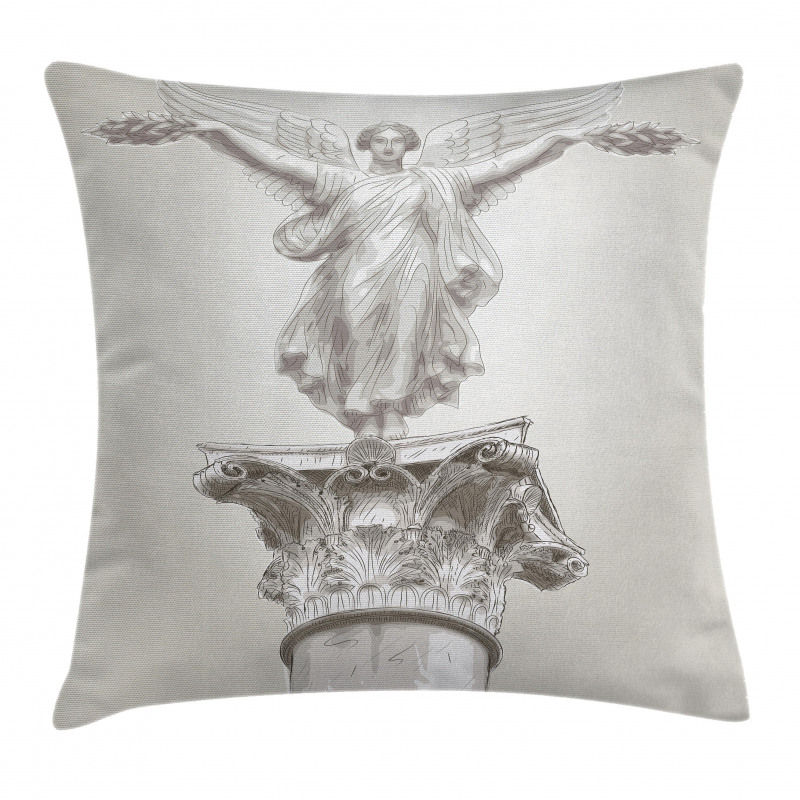 Angel Greek Myth Muse Pillow Cover