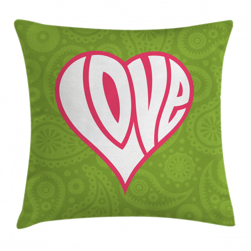 Paisley Love Nutrient Pillow Cover