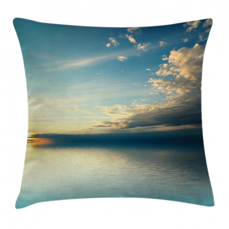 Sea Sunset Horizon Pillow Cover