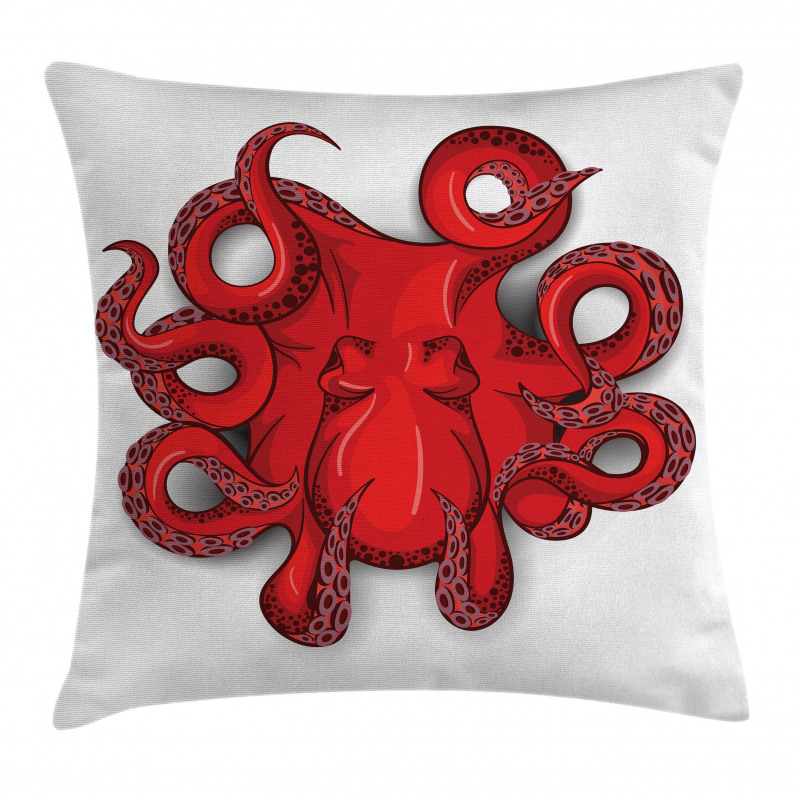Octopus Animal Marine Pillow Cover