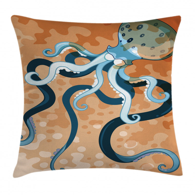 Oceanic Animal Cartoon Pillow Cover
