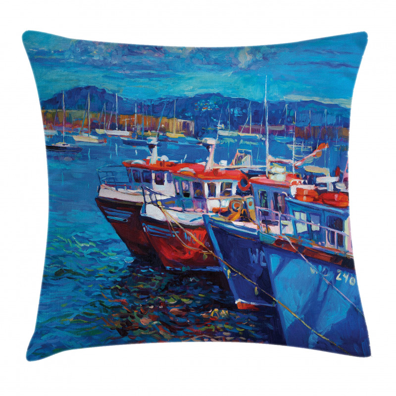 Harbour by the Sea Pillow Cover