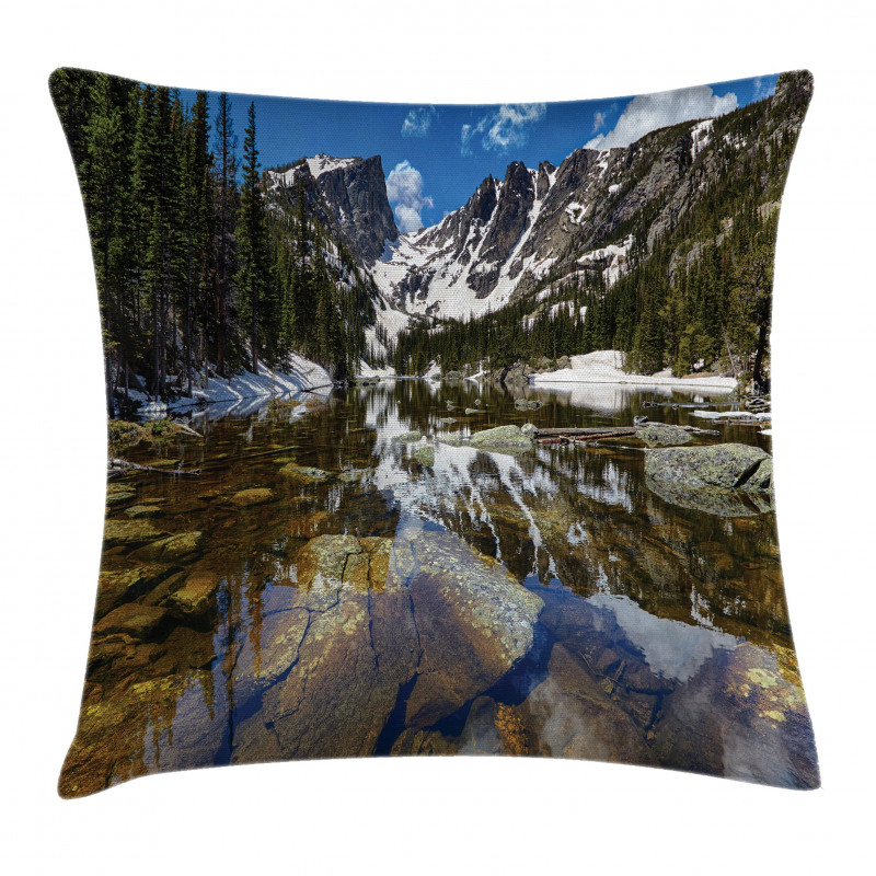 Mountain Lake Park West Pillow Cover