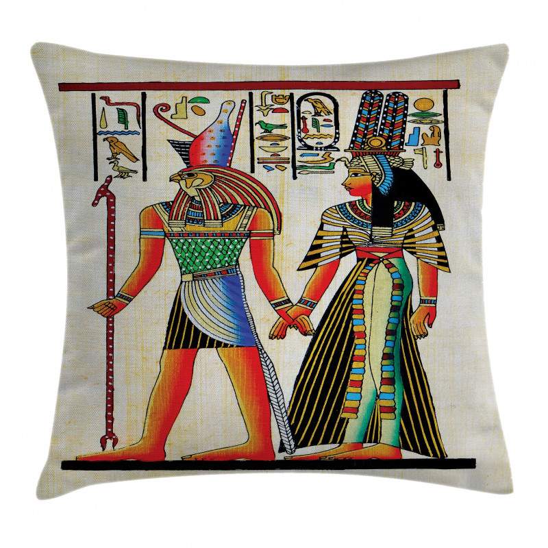 Papyrus Building Pillow Cover