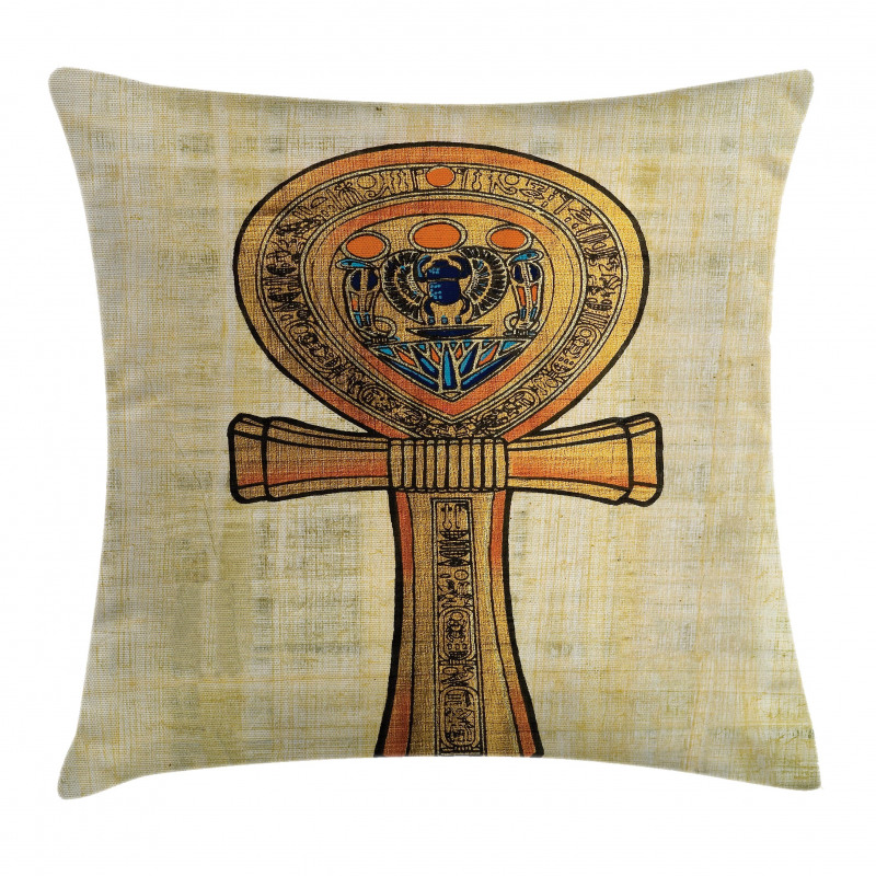 Antique Culture Sign Pillow Cover