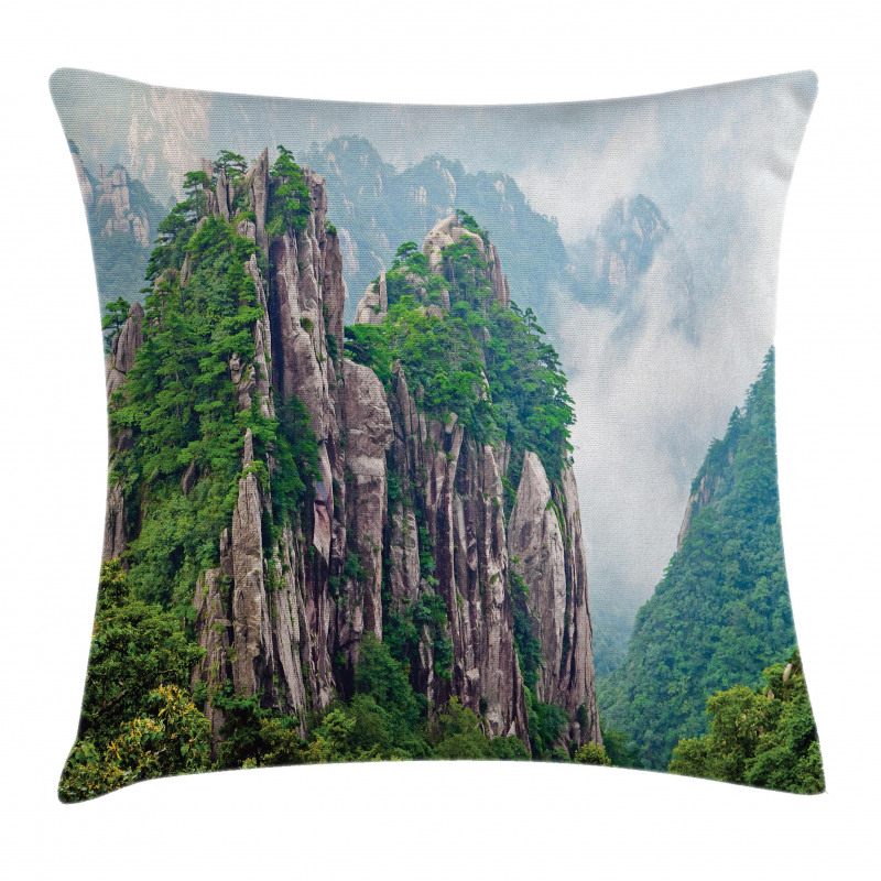 China Landscape Nature Pillow Cover