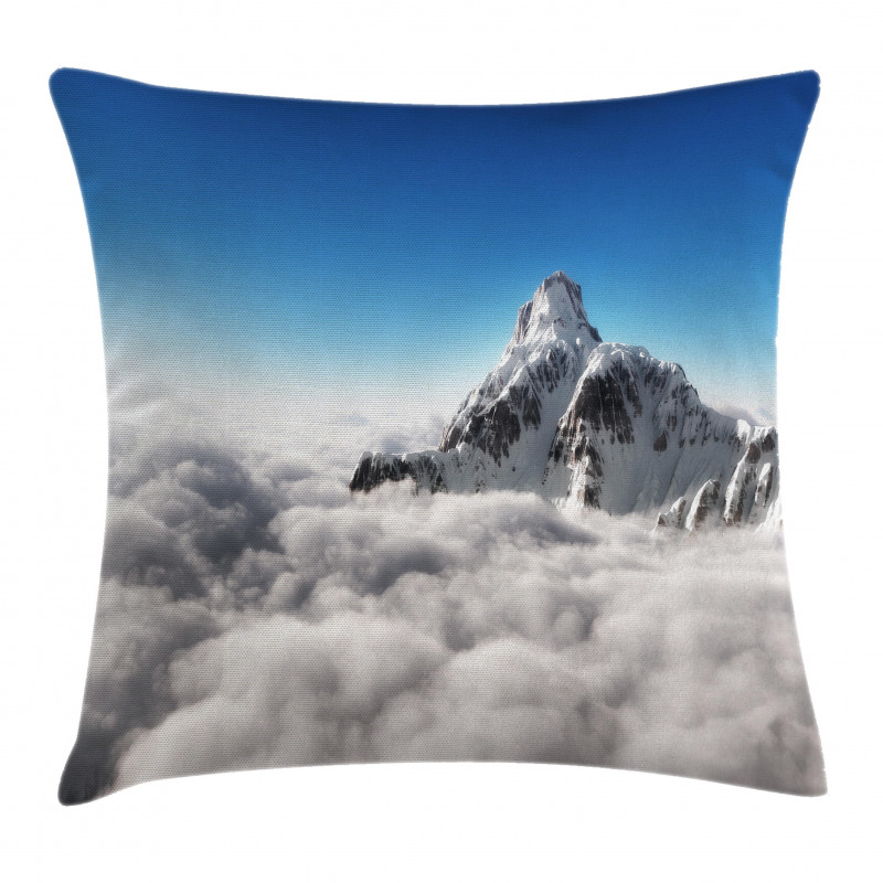 Mountain Sunny Sky Pillow Cover